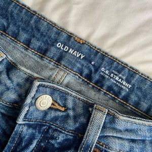 Old navy og straight high rise jeans